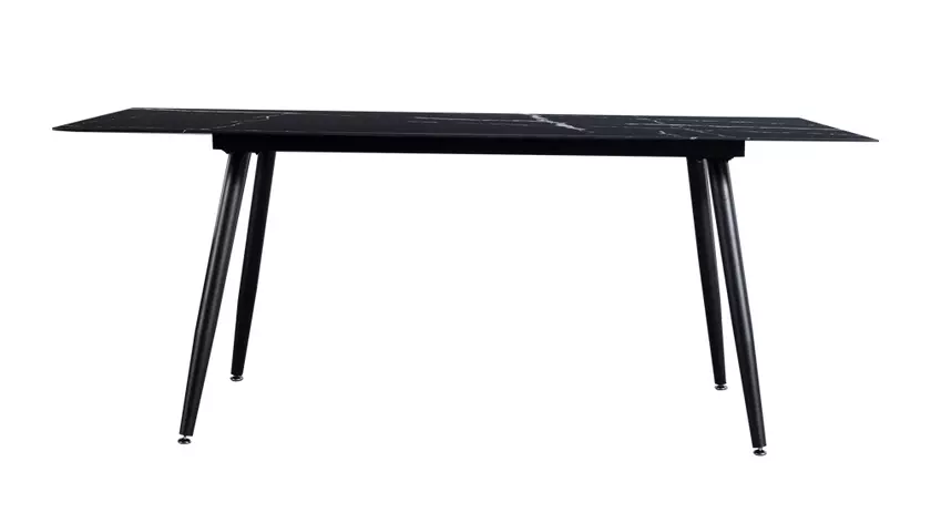 Ceramic/Porcelain slab table for dining space ceramic table top and carbon steel table base BK CIANDRE