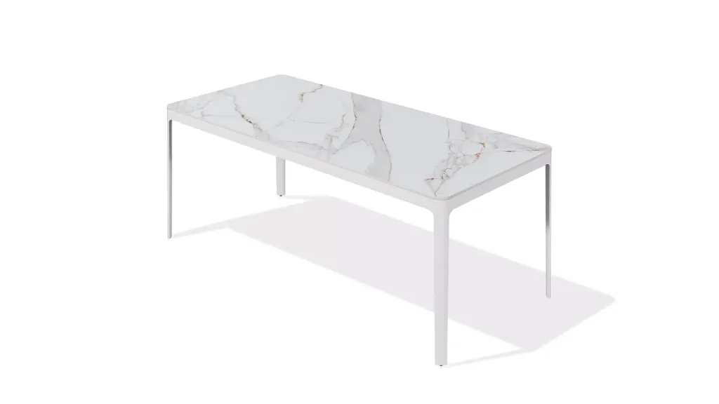 Primero Modern Outdoor design ceramic :Porcelain slab dining table