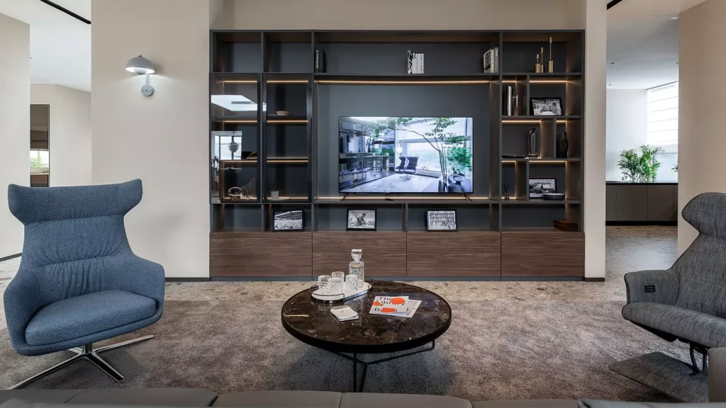 Serendipity new style furniture Tv wall cabinet manufacturer