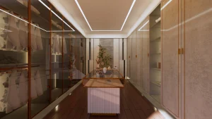 Pratico modern high-end bedroom walk-in closet manufacturer
