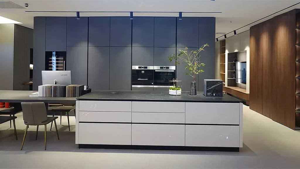 Siempre Elegant Smart Sintered stone countertop kitchen cabinets BK Ciandre.