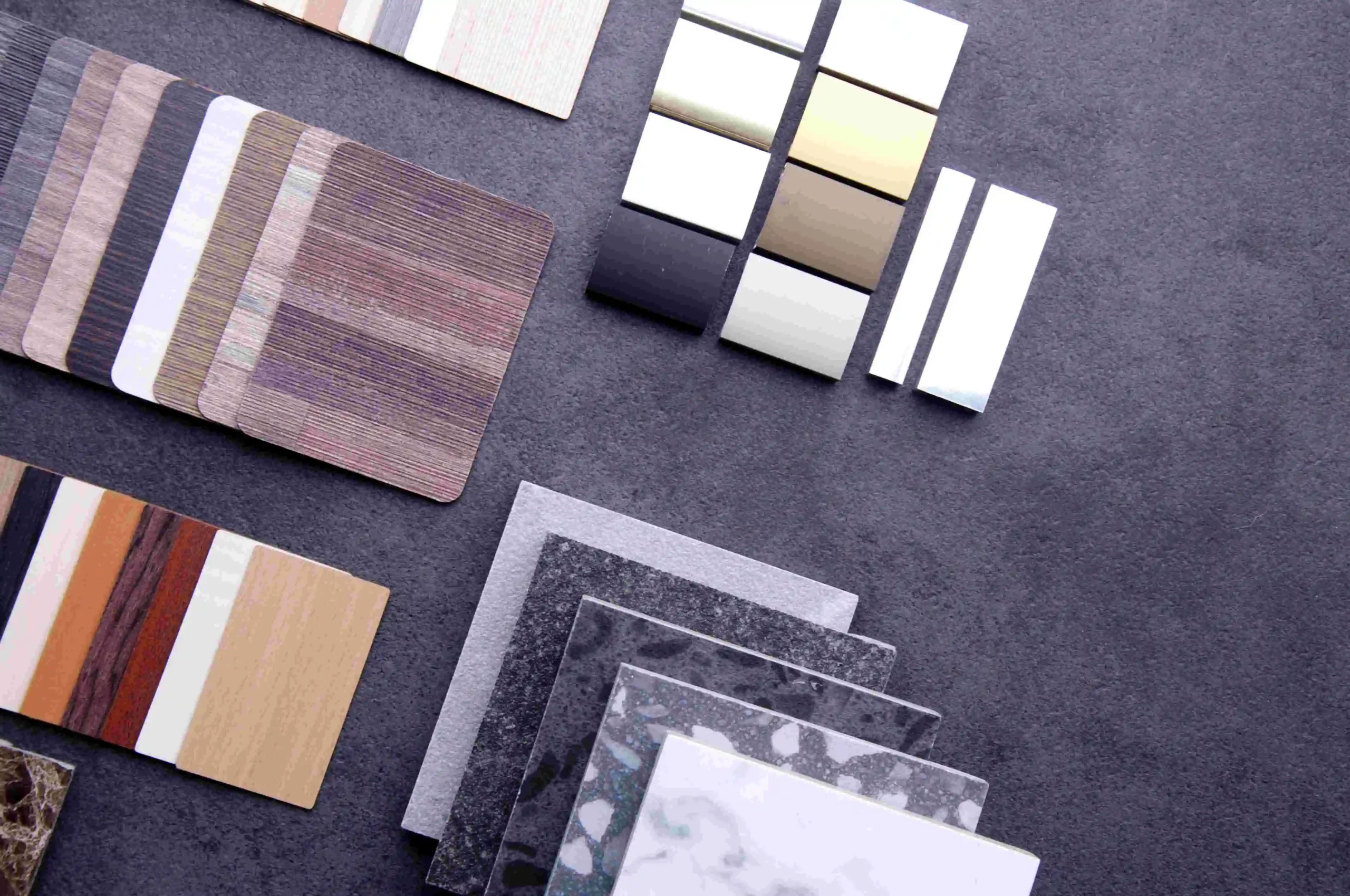 custom kitchen cabinet material and color