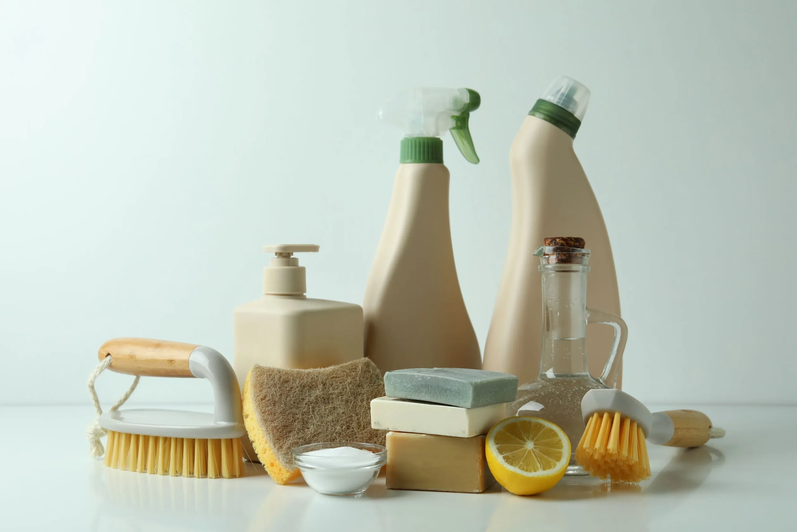 Choosing the Right Cleaning Supplies for kitchen cabinet