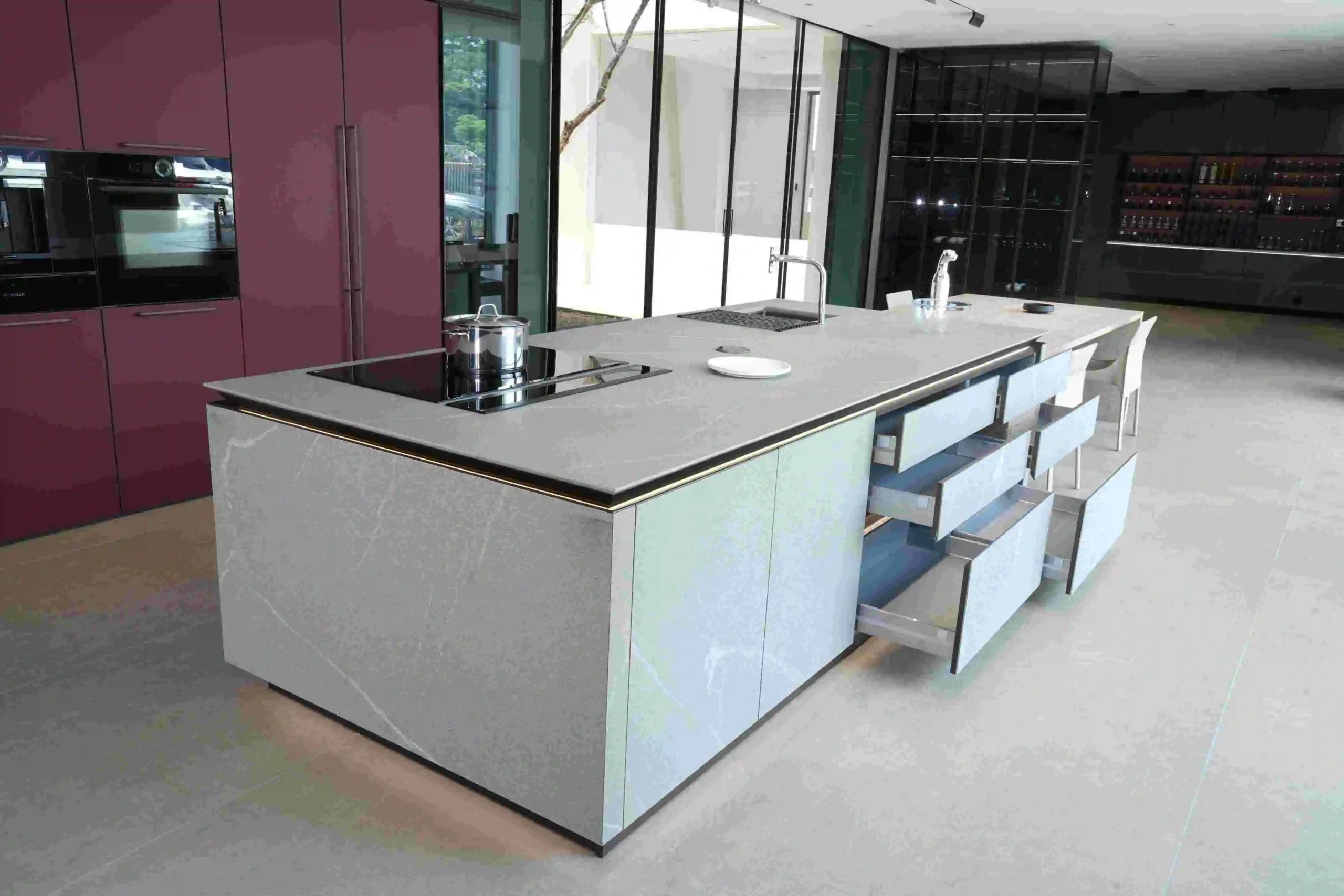 vitality life two tone kitchen cabinet