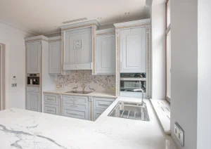 Shaker cabinets with a five-piece door
