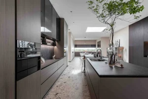 iridescent mdf kitchen cabinet