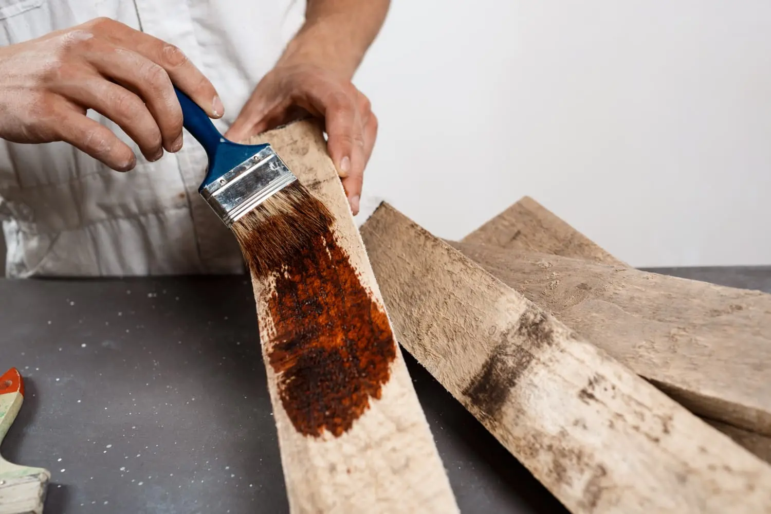 wood staining-Shaker Cabinet Styles