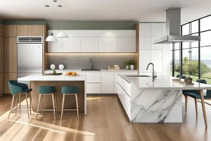 Complete Sets for Cohesive Looks with kitchen cabinets dining table