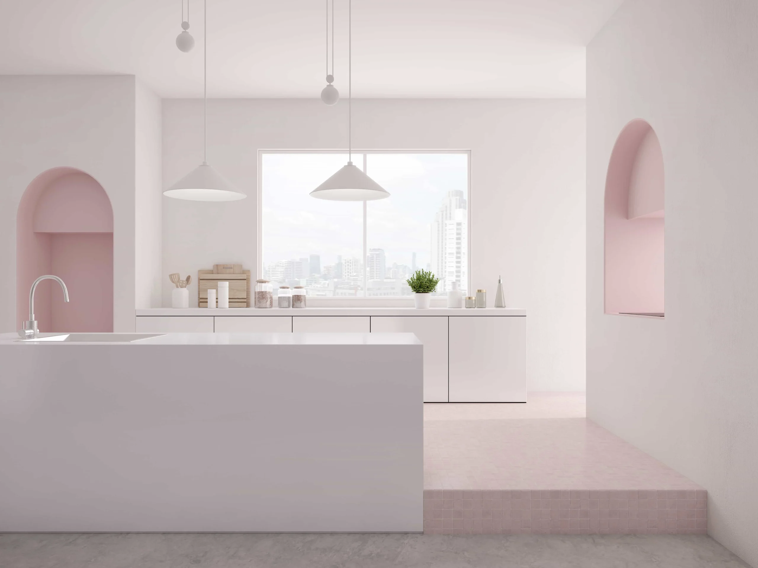 Italian-Style Kitchen Cabinets