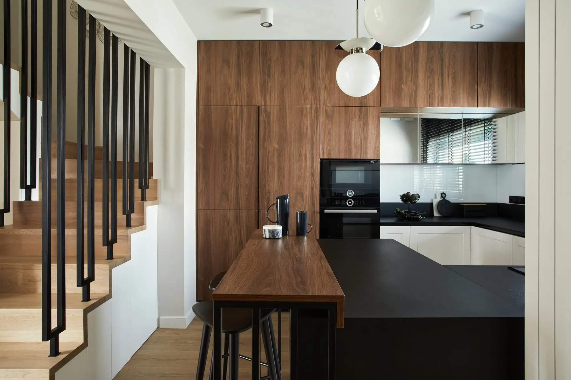 Traditional Walnut Cabinets