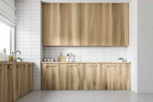 mobile da cucina in rovere