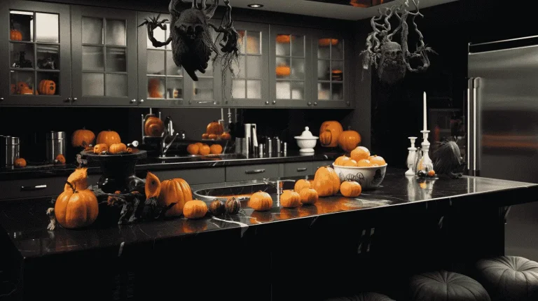 DIY Halloween Kitchen Decor