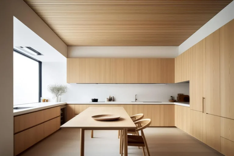 Oak kitchen cabinets