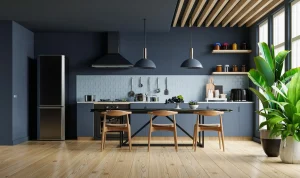 Painted kitchen Cabinet