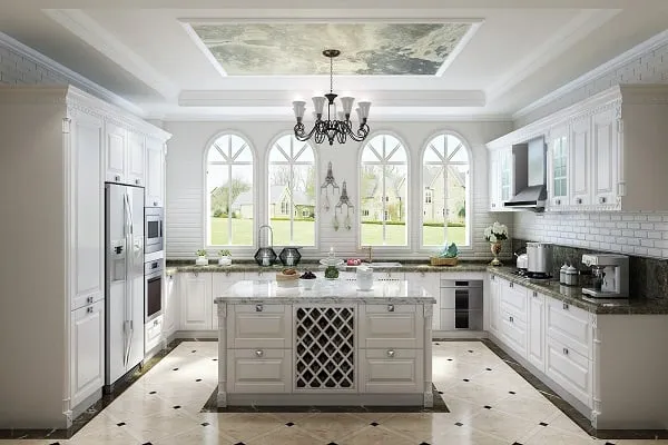 Solid Wood Kitchen Cabinets