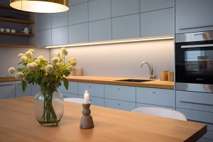 two tone kitchen cabinet