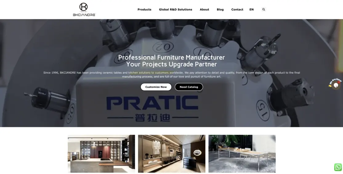 Bk Ciandre chinese kitchen cabinet manufacturer