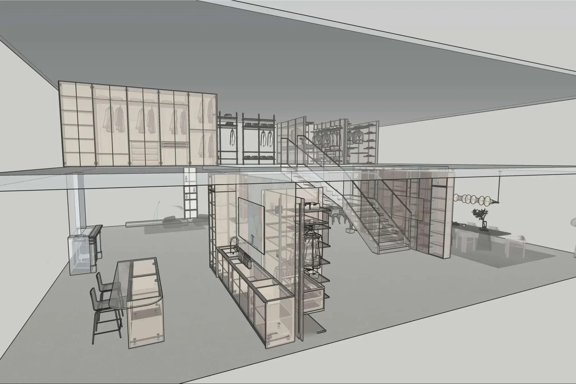 American whole space design project