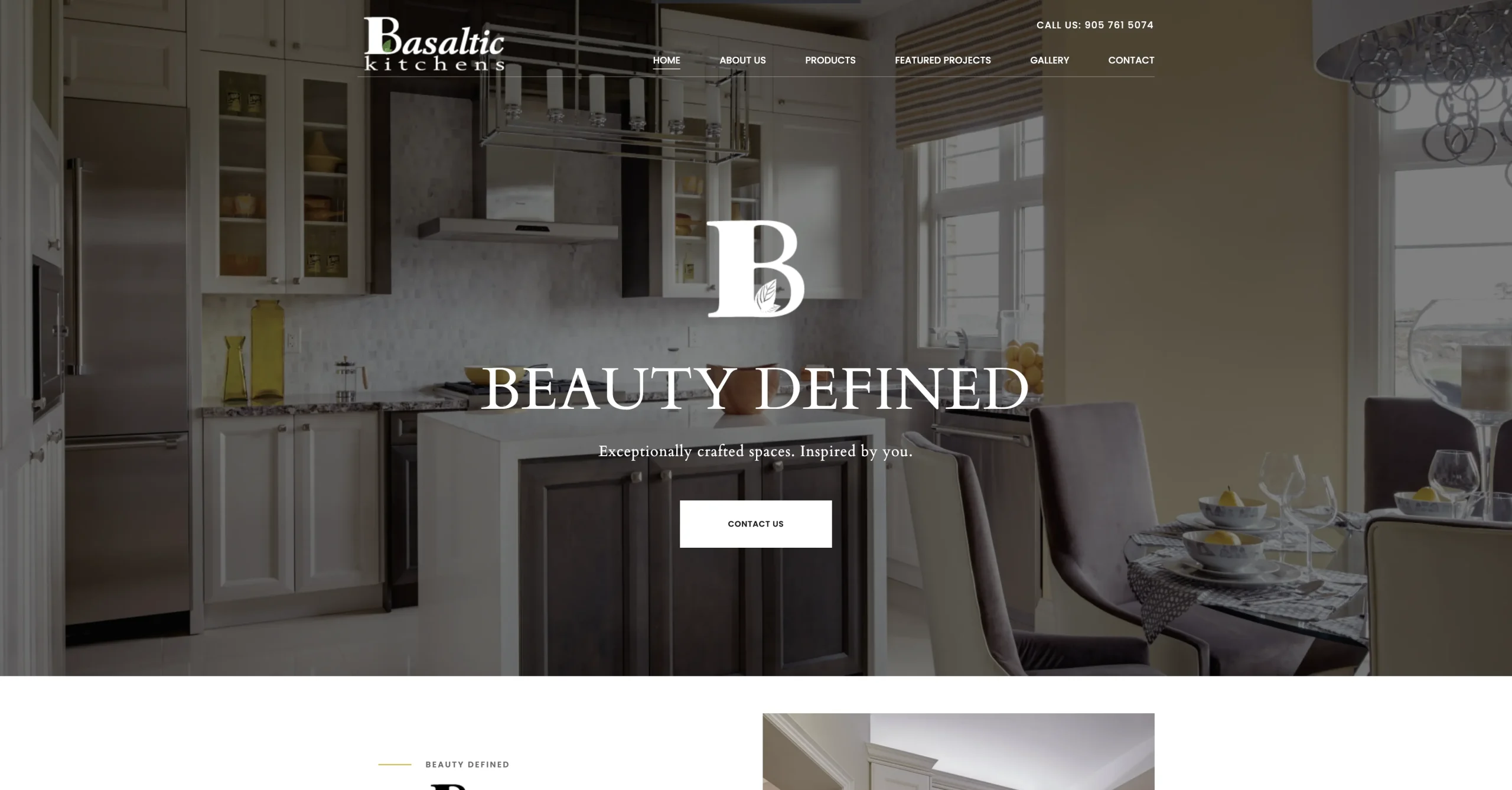 Basaltic Kitchens website Basaltic Kitchens website