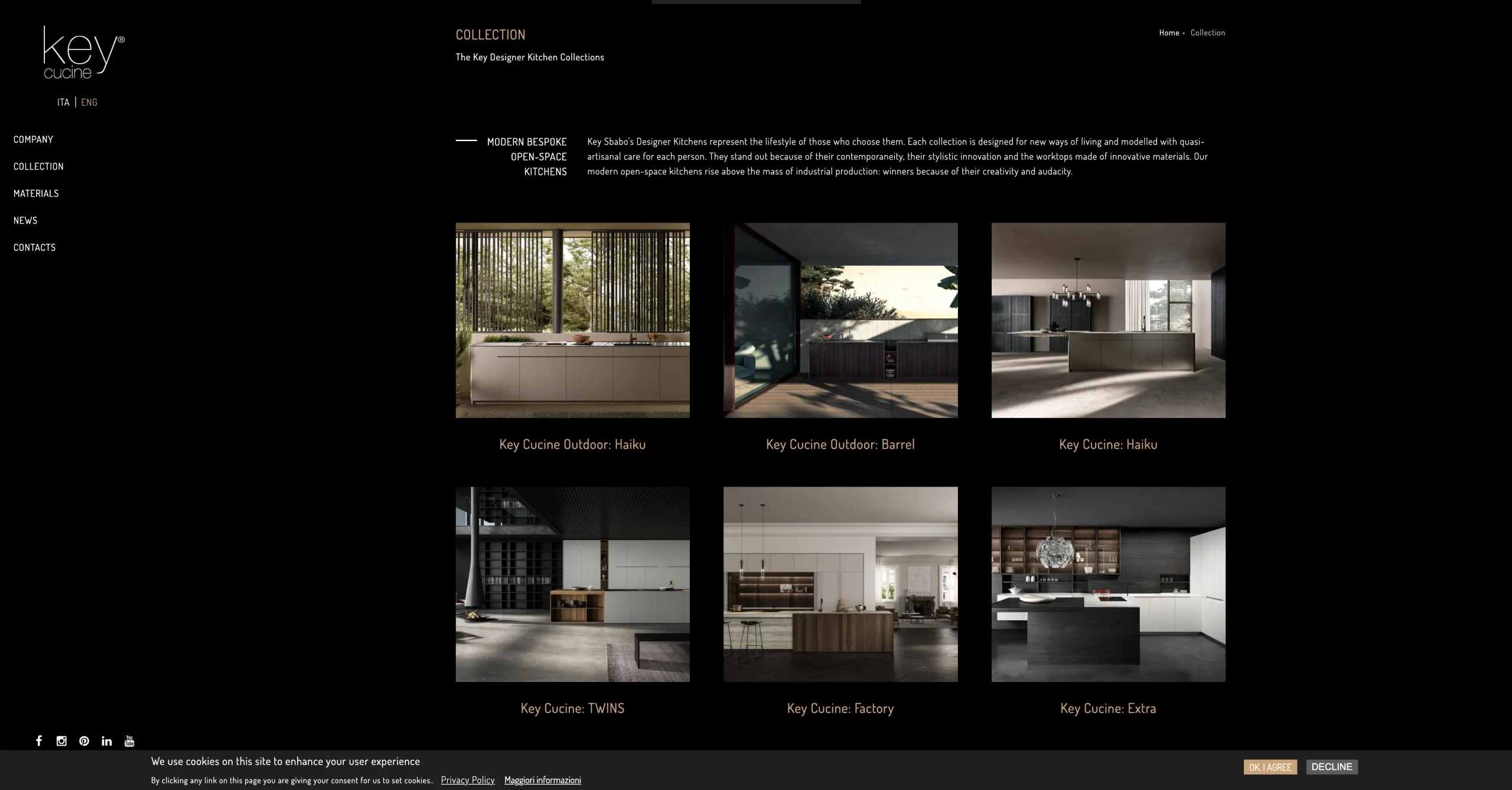 Key Cucine website Key Cucine website