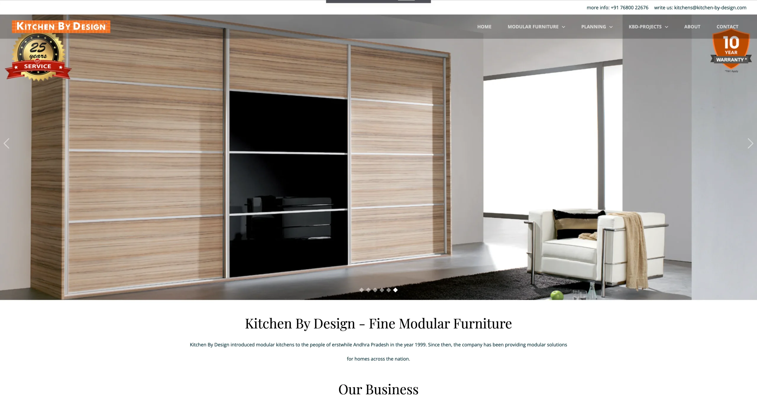 Kitchens by Design website Kitchens by Design website