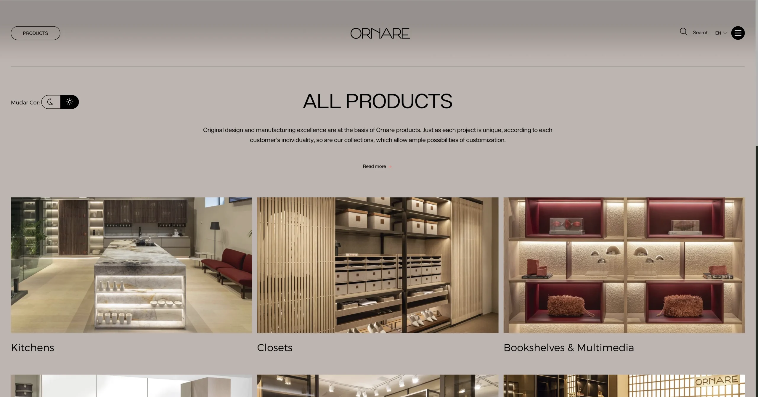 Ornare website