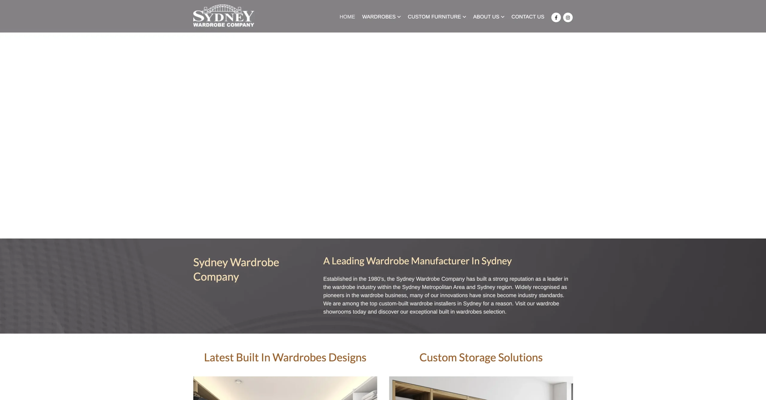 Sydney Wardrobe Website Sydney Wardrobe Website