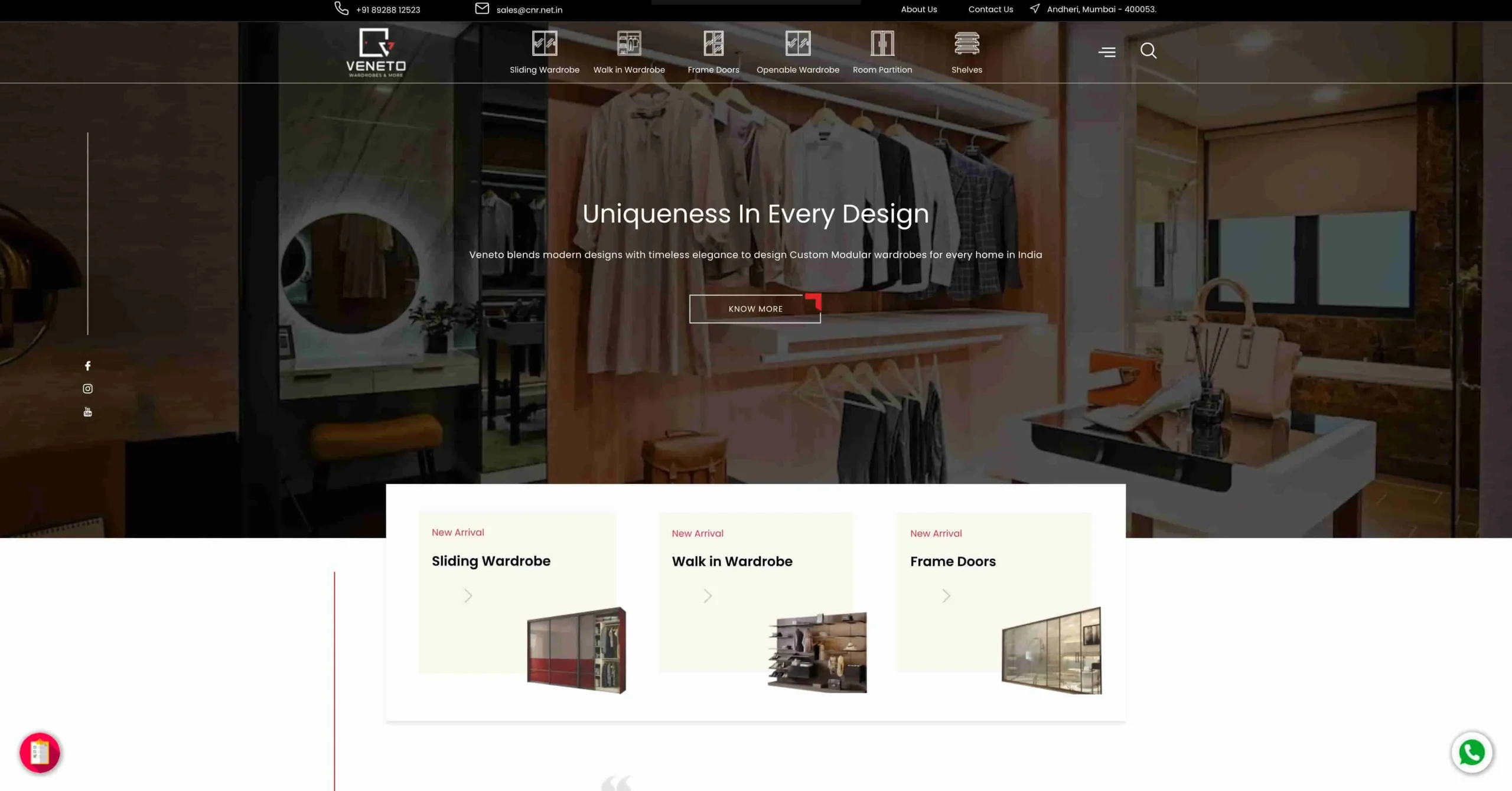 Veneto website Veneto website