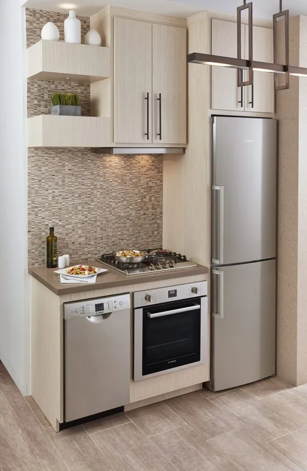 Compact appliances maximize space in small kitchens