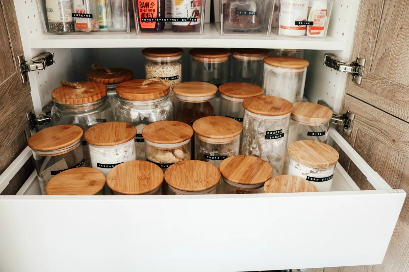 Clear Containers for Dry Goods