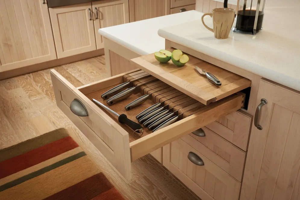 custom knife drawer
