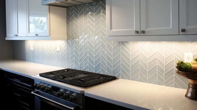 kitchen glass backsplash