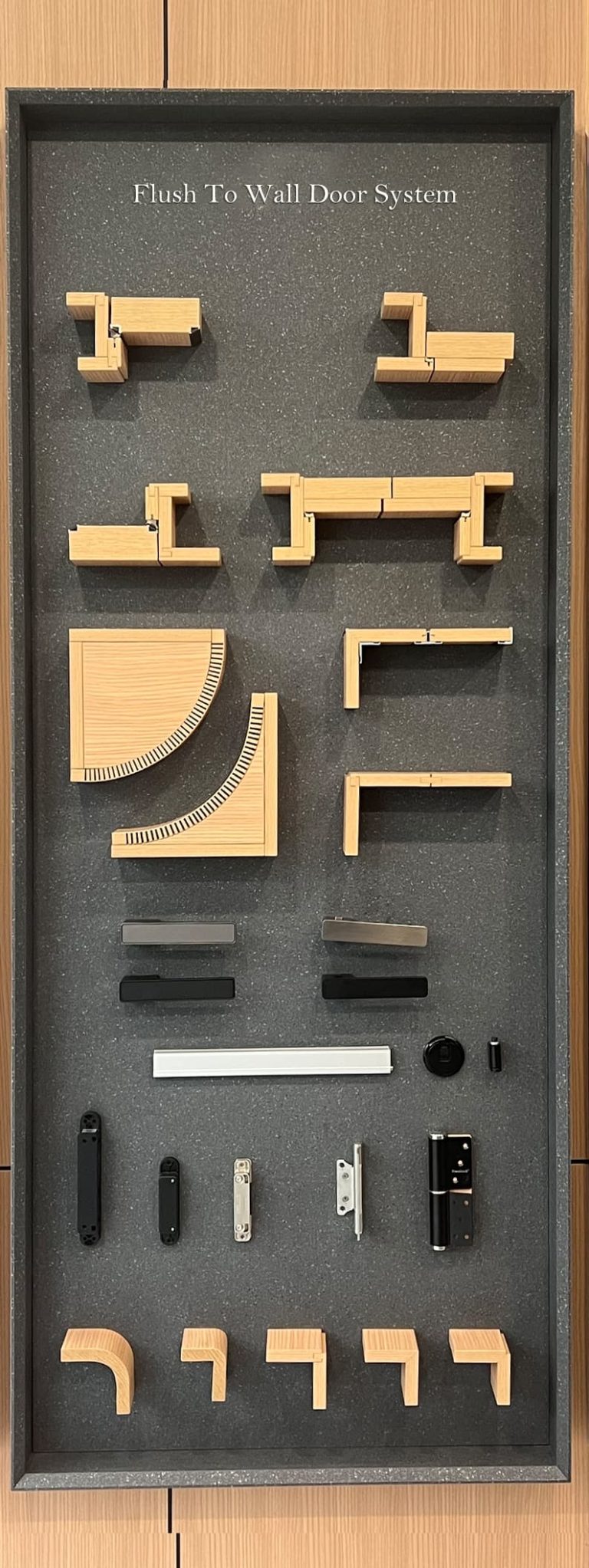 Flush To Wall Door System