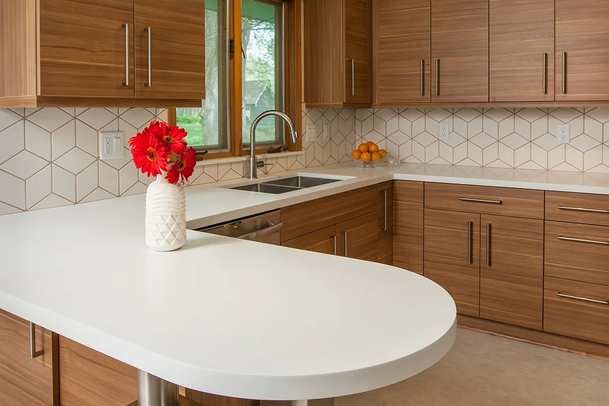 Medium Brown Kitchen Crystal Cabinets Medium Brown Kitchen Crystal Cabinets