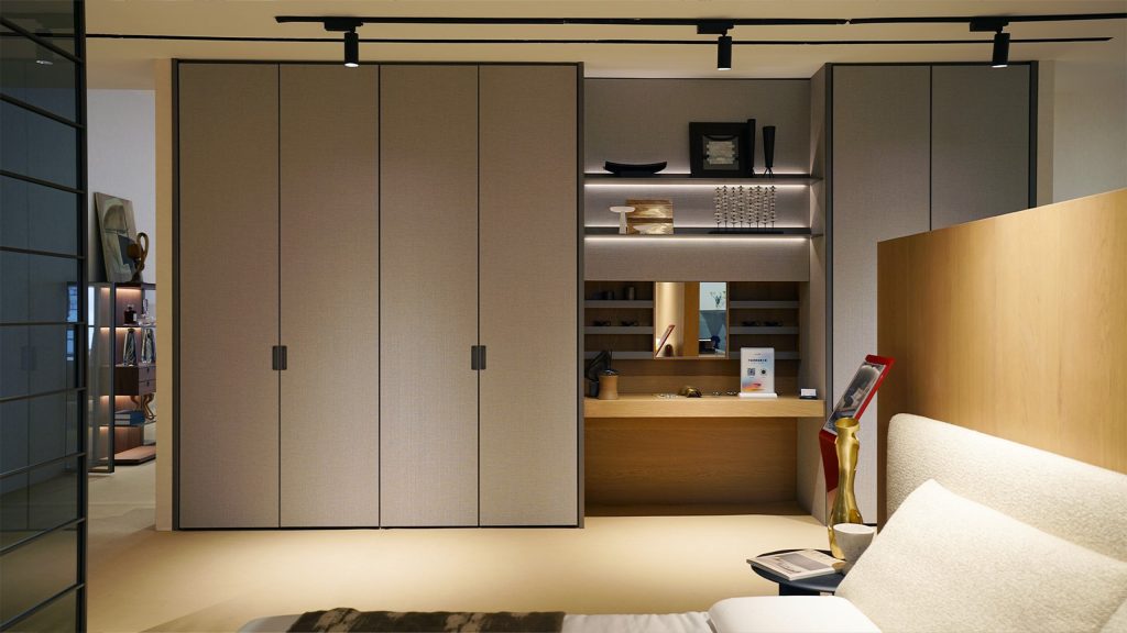 Fabric wardrobe