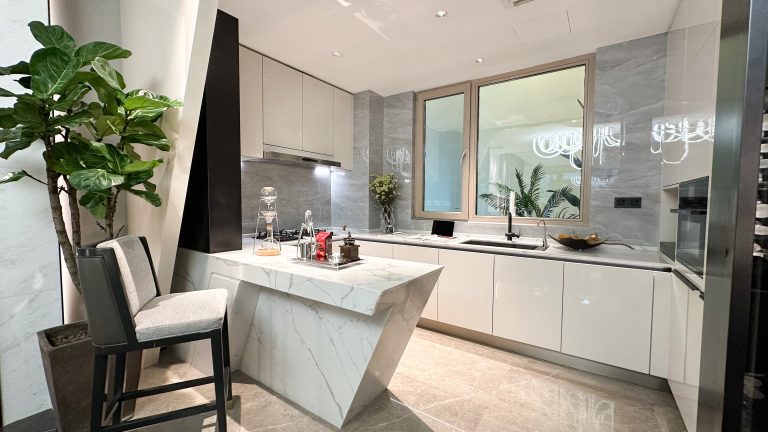modern kitchen cabinet