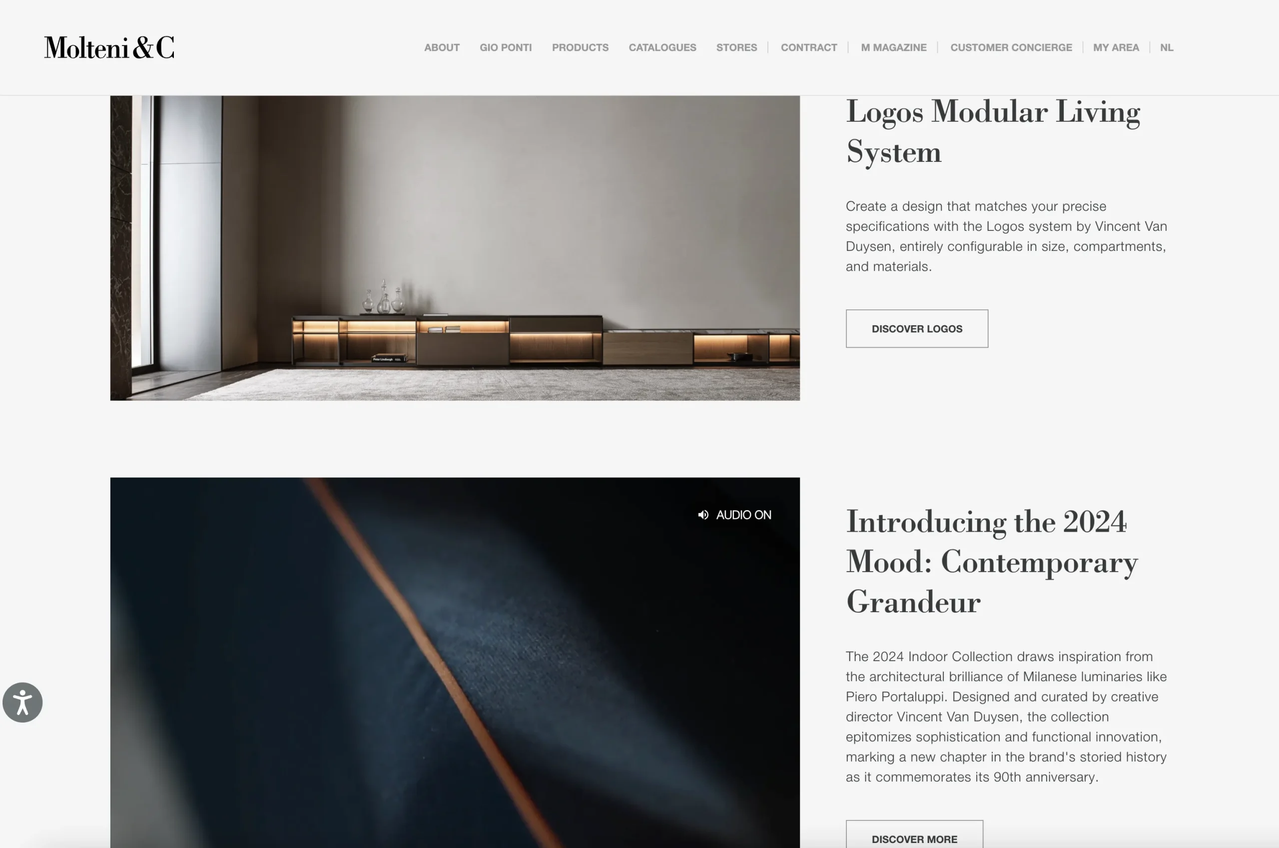 Molteni C website Molteni C website