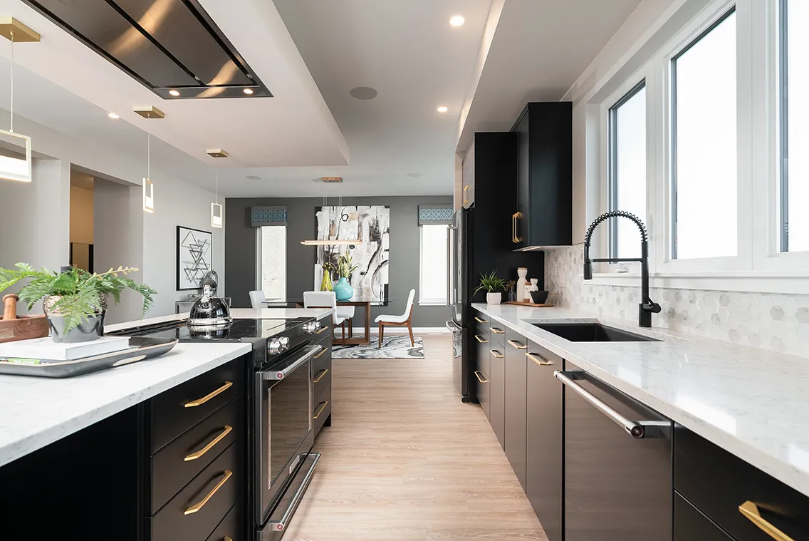 Gray Cabinets with Copper Fixtures modern Gray kitchen cabinet Gray Cabinets with Copper Fixtures