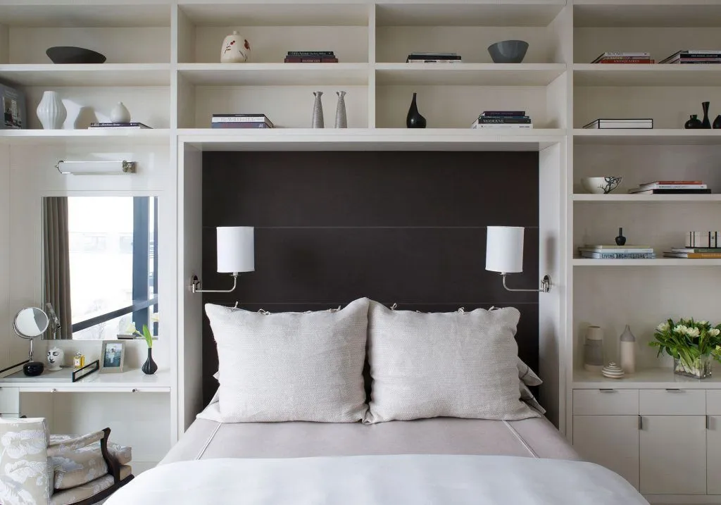 modern bedroom Built in Shelving modern bedroom Built in Shelving