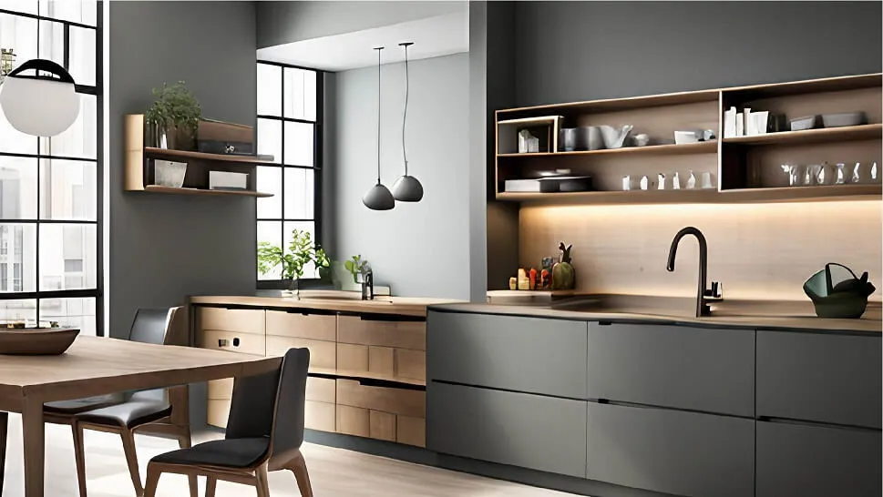 modern minimalism open shelf kitchen cabinet modern minimalism open shelf kitchen cabinet