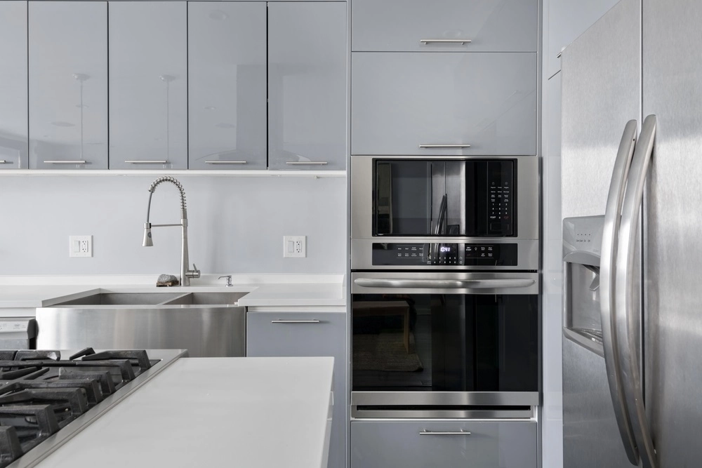 modern painting Kitchen Cabinets Semi Gloss Finish