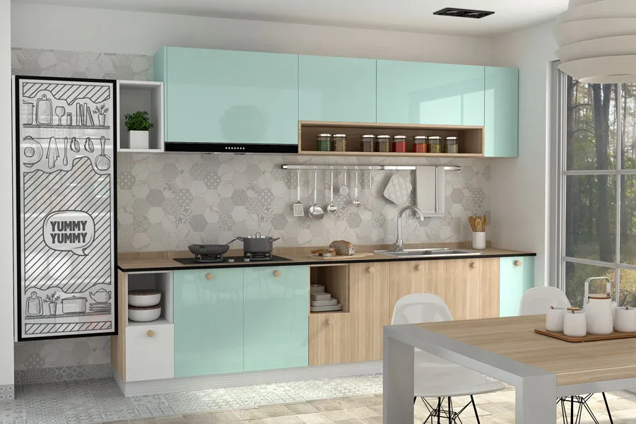 modern painting Kitchen Cabinets Varnish Finish