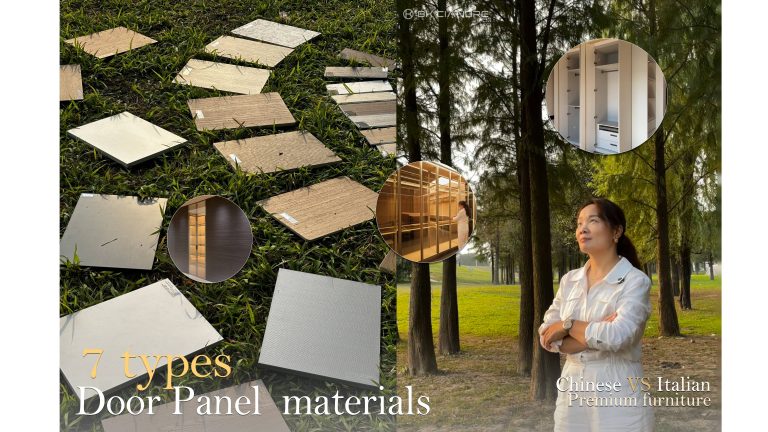 7 styles of door panel materials