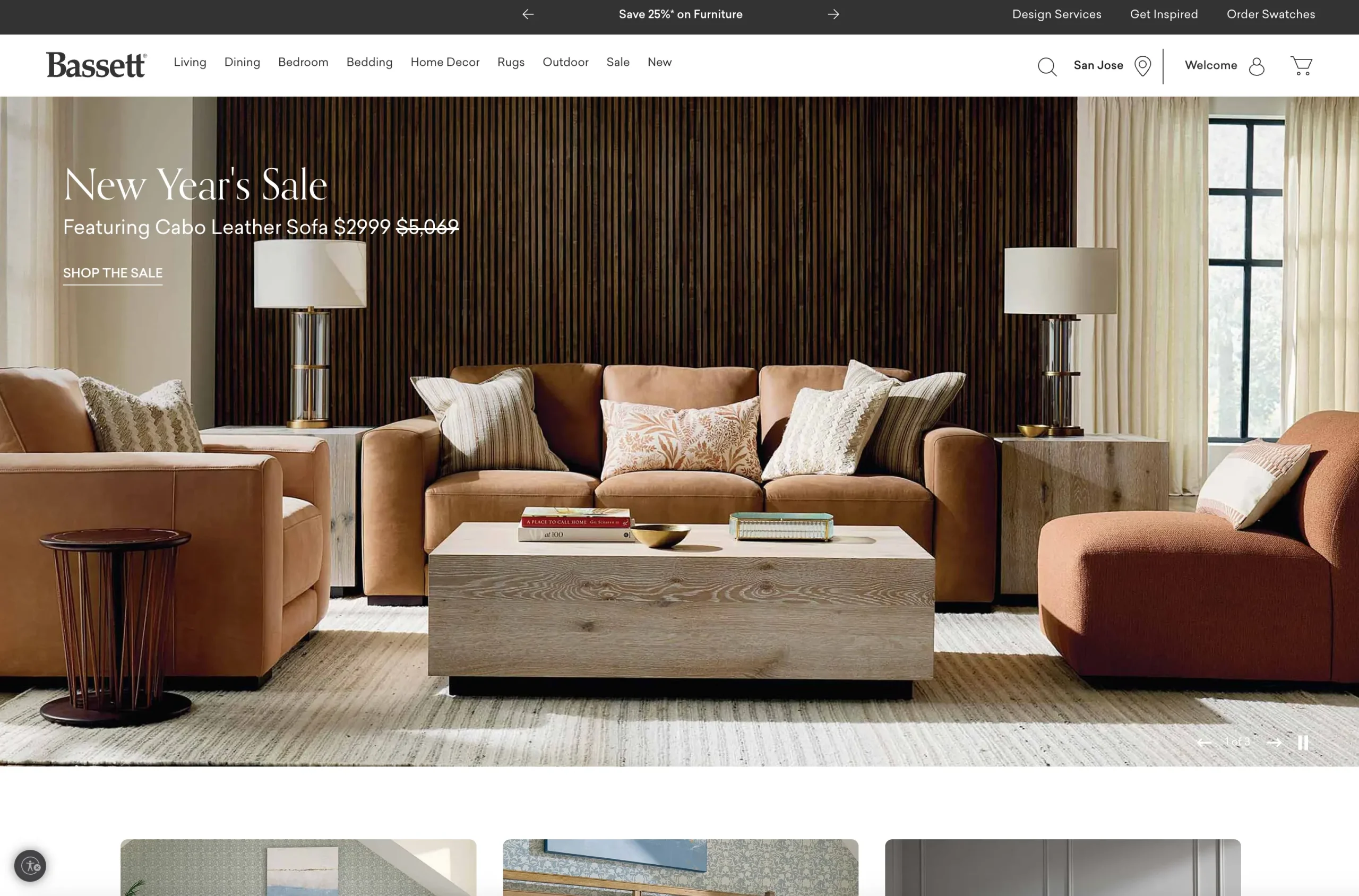 Bassett Furniture website Bassett Furniture website
