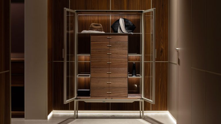glass display cabinet