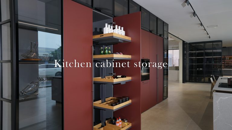 kitchen cabinet storage
