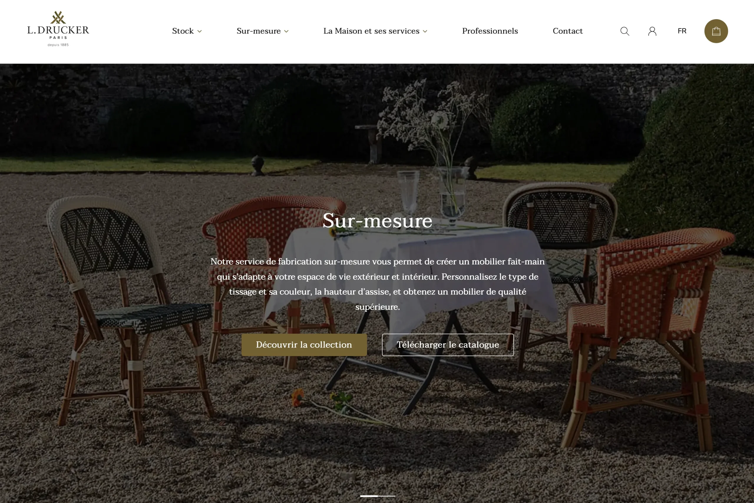 Maison Louis Drucker website Maison Louis Drucker website