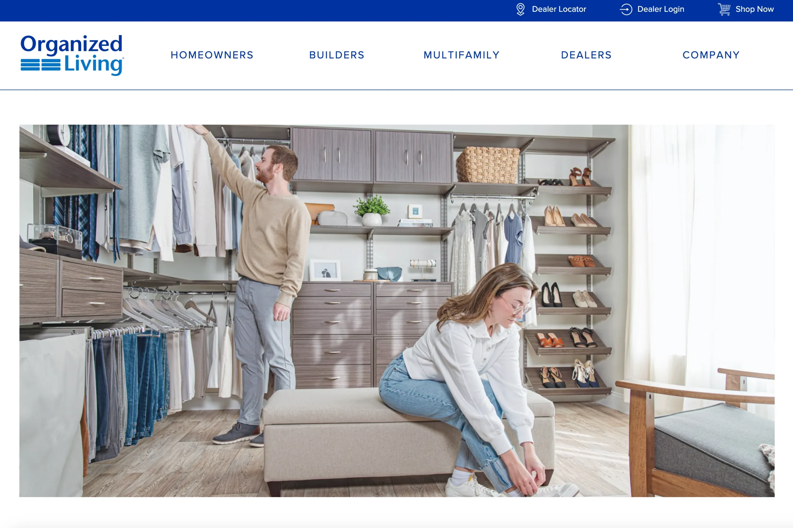 Organized Living website