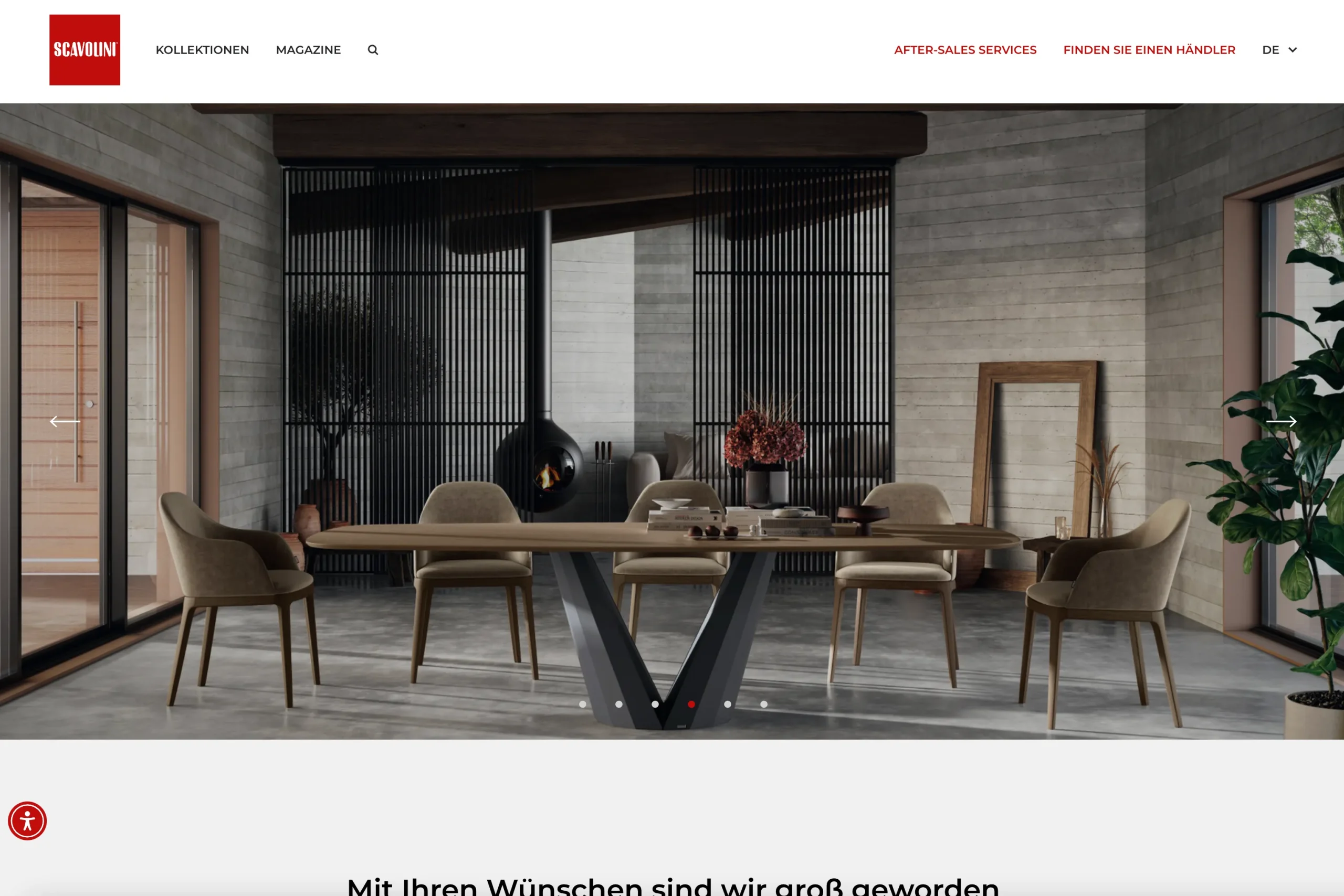Scavolini website