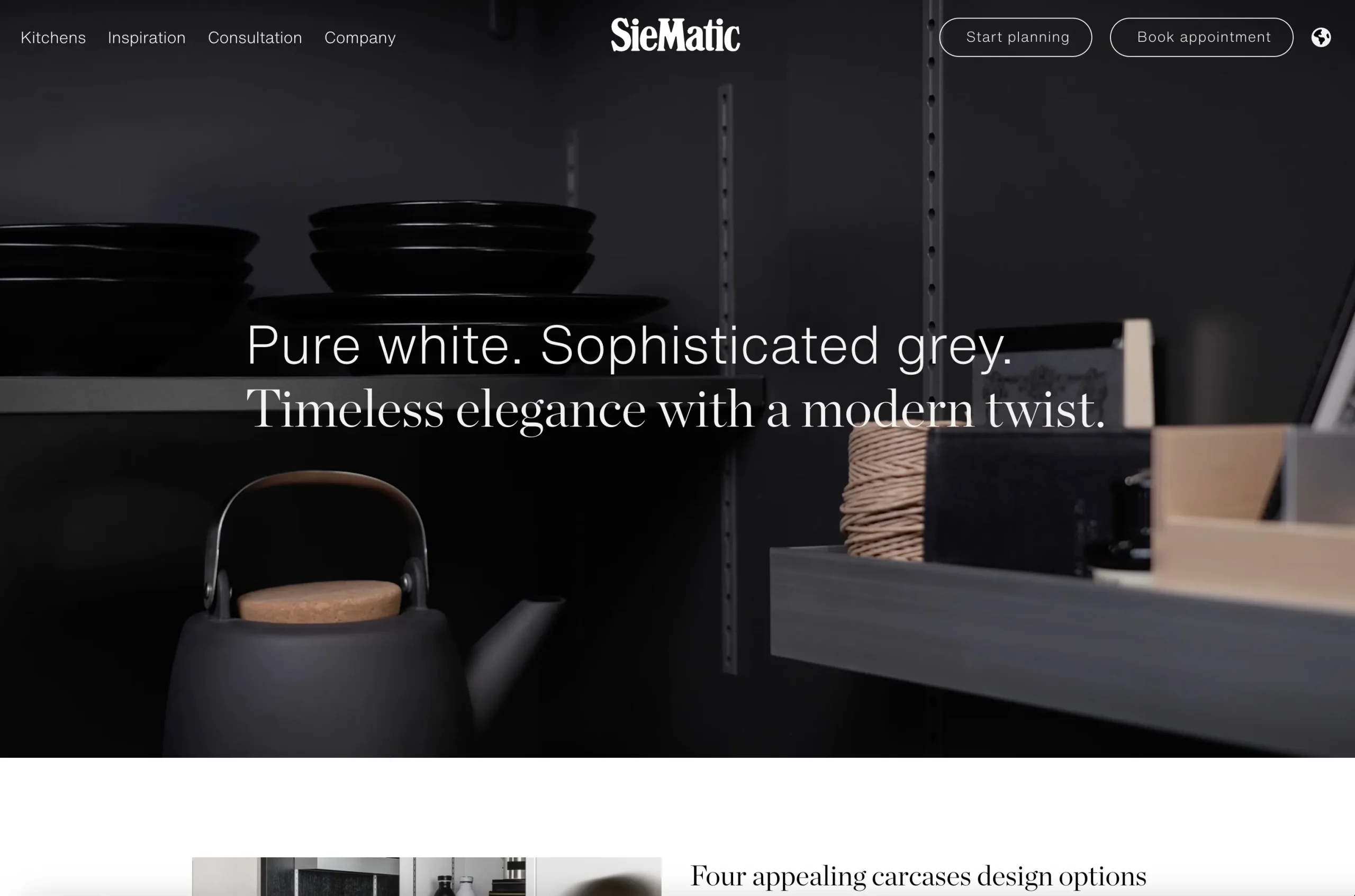 SieMatic website SieMatic website